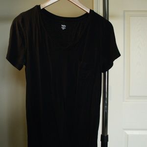 BLACK Pocket Tee